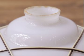 和製アンティーク　装飾がおしゃれなシェード(ペンダントライト)