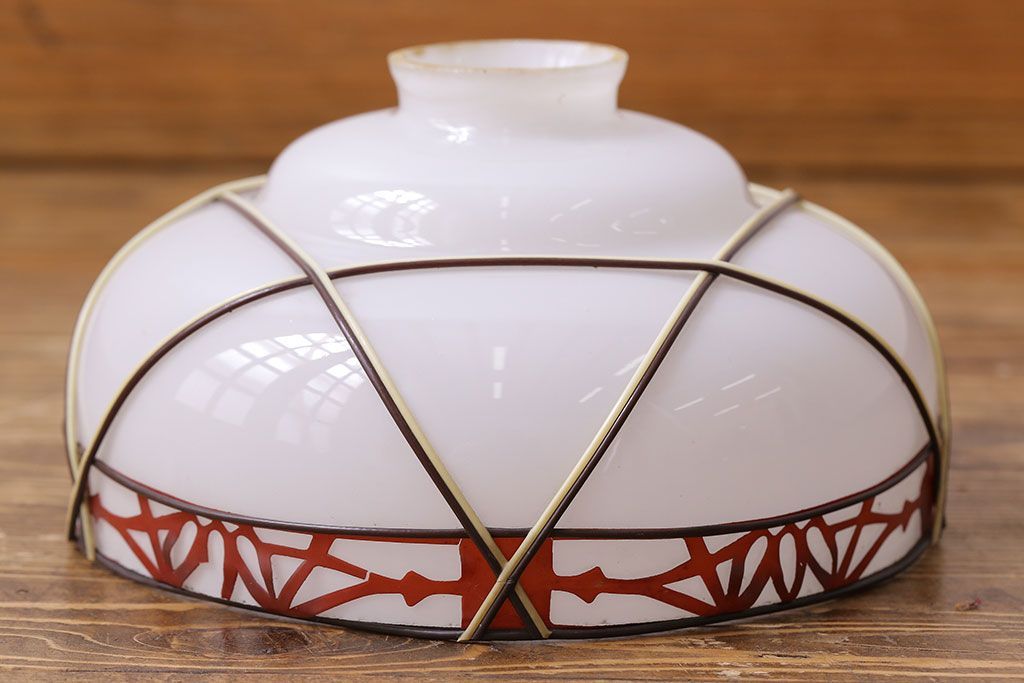 和製アンティーク　装飾がおしゃれなシェード(ペンダントライト)