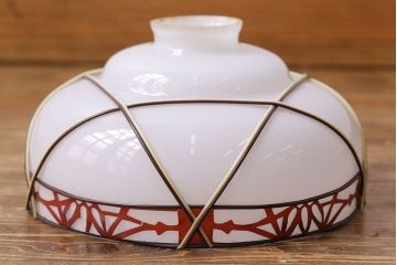 和製アンティーク　装飾がおしゃれなシェード(ペンダントライト)