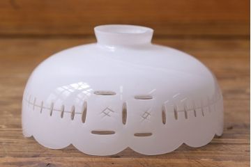 和製アンティーク　カットガラスがおしゃれなシェード(ペンダントライト)