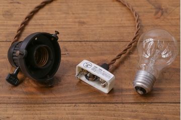 和製アンティーク　カットガラスがおしゃれなシェード(ペンダントライト)