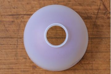 和製アンティーク　上品なオパールガラスのシェード(シーリングライト、ペンダントライト)