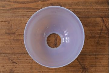 和製アンティーク　上品なオパールガラスのシェード(シーリングライト、ペンダントライト)