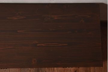 アンティーク家具　和製アンティーク　前面黒檀　落ち着いた雰囲気漂うタンスローボード(引き出し、テレビボード)