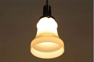 昭和レトロ　シンプルなデザインのシェード(天井照明、ペンダントライト)