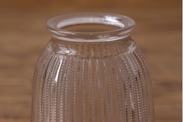 アンティーク雑貨　ビンテージ　アルミ製ブラケットのウォールランプ(壁掛け照明)