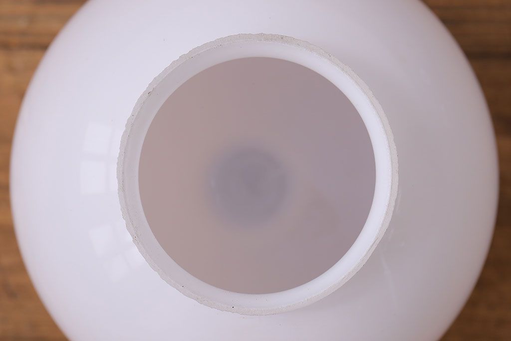 アンティーク雑貨　和製アンティーク　丸いフォルムが愛らしいウォールランプ(壁掛け照明)