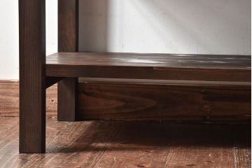 アンティーク家具　和製アンティーク　和モダンな時代箪笥サイドボード(脚付きチェスト、衣装箪笥)