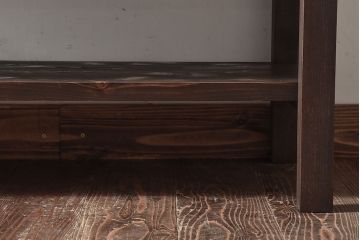 アンティーク家具　和製アンティーク　和モダンな時代箪笥サイドボード(脚付きチェスト、衣装箪笥)