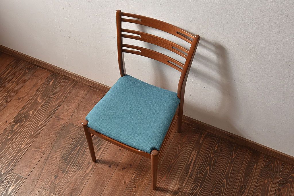 北欧家具　デンマーク・FARSTRUP社　ビンテージダイニングチェア(椅子、イス)(1)