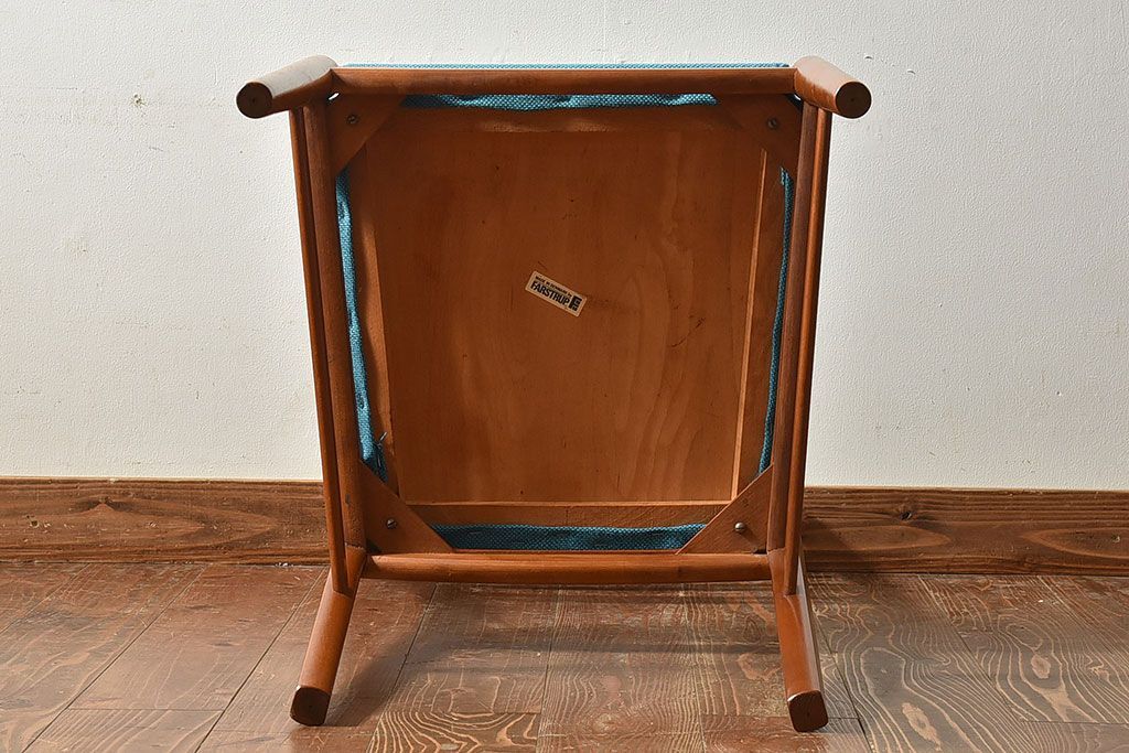 北欧家具　デンマーク・FARSTRUP社　ビンテージダイニングチェア(椅子、イス)(2)