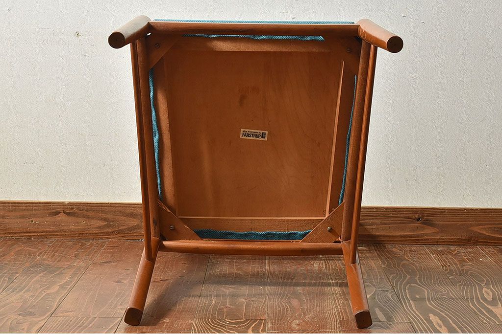北欧家具　デンマーク・FARSTRUP社　ビンテージダイニングチェア(椅子、イス)(3)