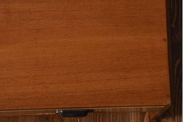 レトロ家具　昭和レトロ　栓材　明るい木肌のローテーブル(座卓、文机、作業台)