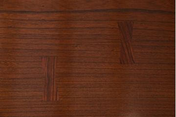 アンティーク雑貨　特大　厚みのある天板が存在感を放つ総ケヤキ囲炉裏(火鉢、テーブル)
