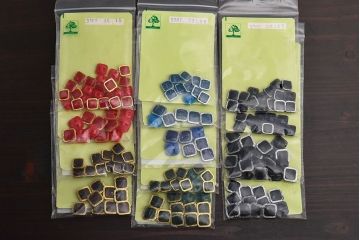 アンティーク雑貨　シックで上品なデザインのビンテージボタンセット(1)