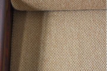 中古美品　北海道民芸家具　重厚な佇まいシングルソファ(1人掛けソファ、アームソファ)(定価17万)(2)