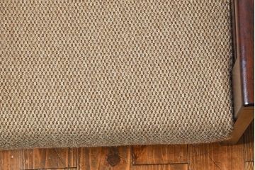 中古美品　北海道民芸家具　重厚な佇まいシングルソファ(1人掛けソファ、アームソファ)(定価17万)(2)