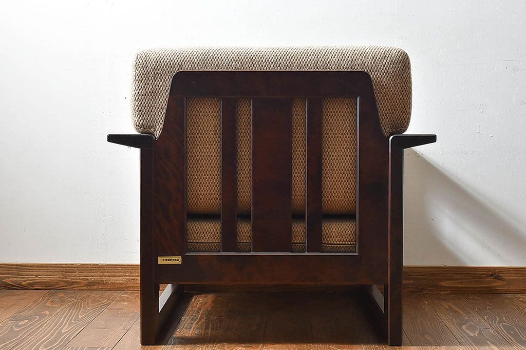 ☆GH104【中古品】 北海道民芸 1人掛けソファ　椅子 チェア アームチェア ☆GH104【中古品】 北海道民芸 1人掛けソファ 椅子 チェア