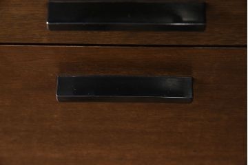 ヴィンテージ家具　イギリスビンテージ　オーク材　大振りな両袖机(ワークデスク、在宅ワーク、在宅用)