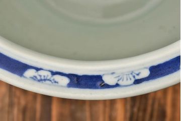 アンティーク雑貨　アンティーク　大正昭和期　梅花文水鉢(火鉢)