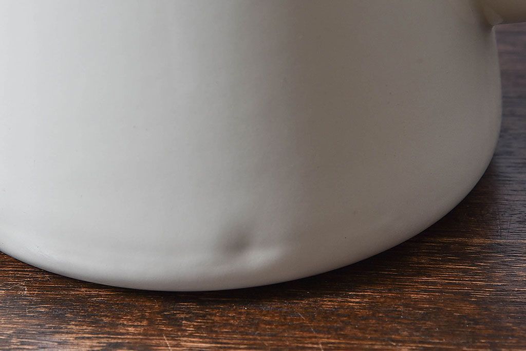 アンティーク雑貨　昭和レトロ　福島琺瑯　月星印　琺瑯製コーヒーポット(ケトル、水差し)・箱付き