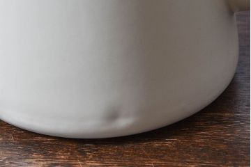 アンティーク雑貨　昭和レトロ　福島琺瑯　月星印　琺瑯製コーヒーポット(ケトル、水差し)・箱付き