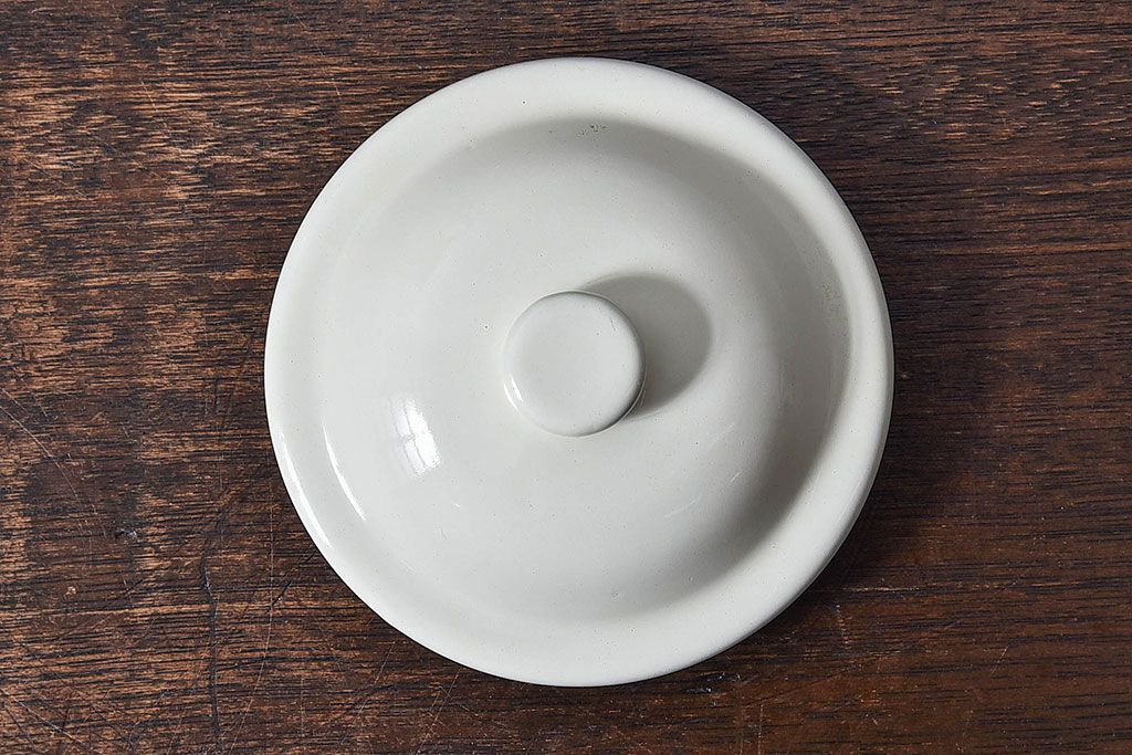 アンティーク雑貨　昭和レトロ　福島琺瑯　月星印　琺瑯製コーヒーポット(ケトル、水差し)・箱付き