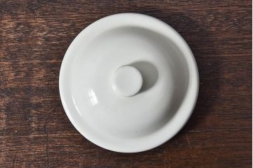 アンティーク雑貨　昭和レトロ　福島琺瑯　月星印　琺瑯製コーヒーポット(ケトル、水差し)・箱付き