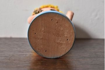 アンティーク雑貨　昭和レトロ　ポーズ人形(文化人形)・外箱付き(1)
