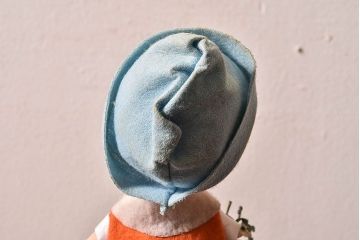 アンティーク雑貨　昭和レトロ　ポーズ人形(文化人形)・外箱付き(2)