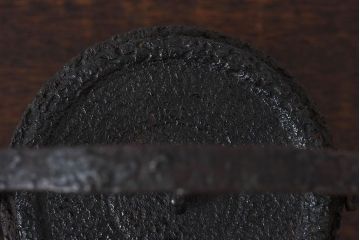 アンティーク雑貨　アンティーク　明治大正期　清光堂造　鹿楓紋鉄瓶