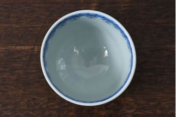 アンティーク雑貨　アンティーク　幕末明治期　色絵金彩湯呑(蕎麦猪口)