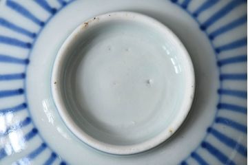 幕末〜明治期　伊万里焼　染付蛸唐草文　湯呑碗(蕎麦猪口、向付)(1)