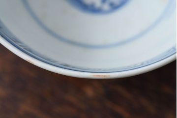 江戸時代後期　伊万里焼　染付　蓋茶碗2客セット(2)