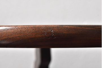 アンティーク雑貨　和製アンティーク　木目と質感が味わい深い総ケヤキ材の花台(飾り台)