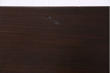 アンティーク雑貨　DIY素材におすすめ!たっぷりの長さが印象的なケヤキ材の一枚板(古材、材料)