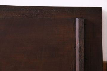 アンティーク雑貨　DIY素材におすすめ!たっぷりの長さが印象的なケヤキ材の一枚板(古材、材料)
