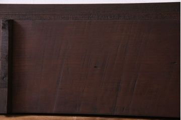 アンティーク雑貨　DIY素材におすすめ!たっぷりの長さが印象的なケヤキ材の一枚板(古材、材料)