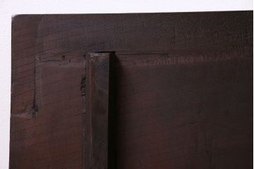 アンティーク雑貨　DIY素材におすすめ!たっぷりの長さが印象的なケヤキ材の一枚板(古材、材料)