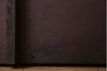 アンティーク雑貨　DIY素材におすすめ!たっぷりの長さが印象的なケヤキ材の一枚板(古材、材料)