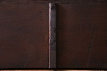 アンティーク雑貨　DIY素材におすすめ!たっぷりの長さが印象的なケヤキ材の一枚板(古材、材料)