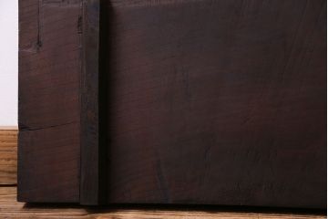 アンティーク雑貨　DIY素材におすすめ!たっぷりの長さが印象的なケヤキ材の一枚板(古材、材料)