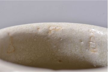 アンティーク雑貨　人間国宝　松井康成　釉薬の質感が印象的な茶壺(共箱)