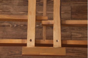 【S様ご成約分】北欧家具　チーク材　シンプルなデザインが魅力的なエクステンションテーブル(ダイニングテーブル)
