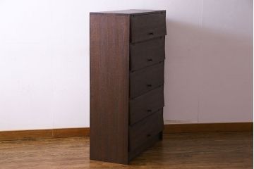 アンティーク家具　アンティーク　古材の木味が魅力的なパタパタ収納棚(戸棚、下駄箱)(2)