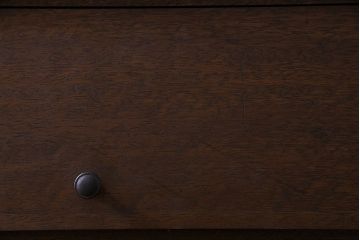 アンティーク家具　アンティーク　古材の木味が魅力的なパタパタ収納棚(戸棚、下駄箱)(2)