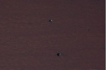 アンティーク家具　和製アンティーク　ナラ材　深みのある色合いの薄型コンソールテーブル(平机、在宅ワーク、在宅用デスク)