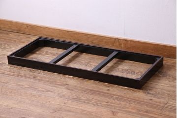中古　民芸家具　高級品　螺鈿と蒔絵が施された上質な飾り棚(定価約98万円)