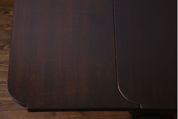アンティーク家具　イギリスアンティーク　上質な特大ドローリーフテーブル(エクステンションテーブル)