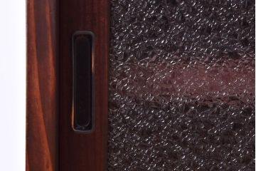 アンティーク家具　古材使用　もみの木　古い木の質感が魅力的なローボード(戸棚)(1)